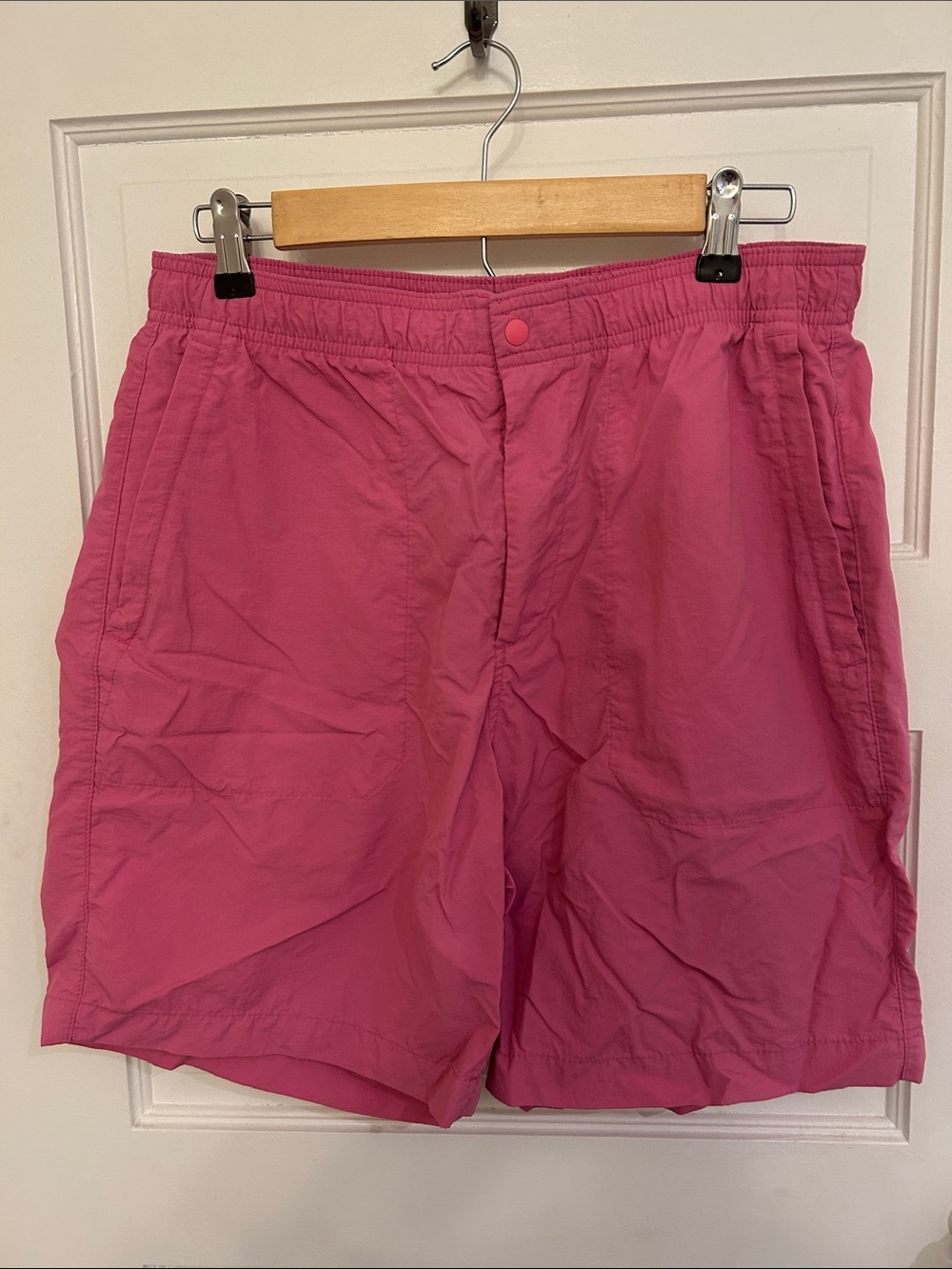 🛍2/$18 GAP Women's Pink Elastic Waist Swim Shorts